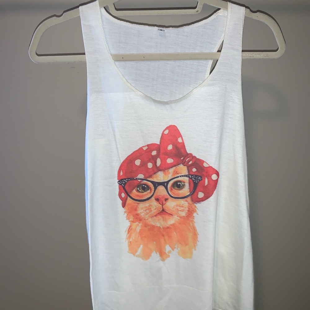 Cat tank top